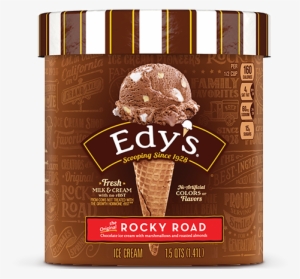 Rocky Road - Edy's Ice Cream Chocolate Brownie