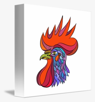 Chicken Side By Aloysius Patrimonio - Drawing
