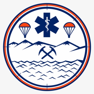 Mascot Icon Illustration Of And, Sea And Air Rescue - Rescue Symbol