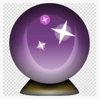 Emoji Bola De Cristal Png Clipart Magic 8-ball Crystal - Crystal Ball Emoji Png