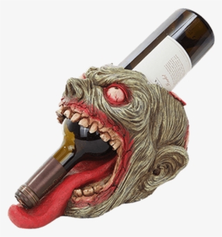 Zombie Head Wine Holder
