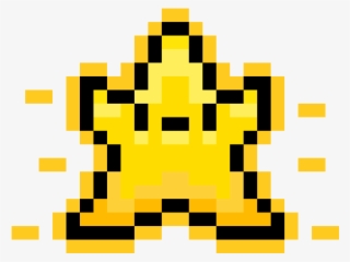 Power Star - Pixel Super Mario Star