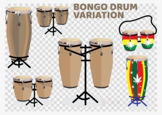 Bongo Drum Clipart Tom-toms Timbales Conga - Drum