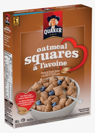 Quaker® Oatmeal Squares™ Maple & Brown Sugar Flavour - Maple And Brown Sugar Cereal