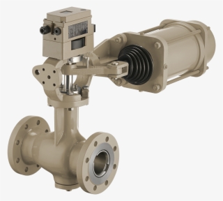 3 maxifluss rotary plug valve by samson vetec - flange