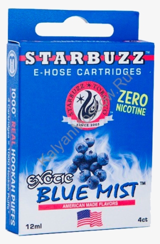 Картриджи Starbuzz Без Никотина Blue Mist - Chicha Electronique Starbuzz Gout