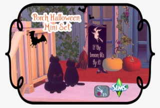 Porch Halloween Mini Set - The Sims 4