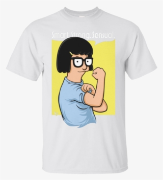 Tina Belcher I'm A Smart Strong Hoodies Sweatshirts - Redbubble Tina Kontrast Top
