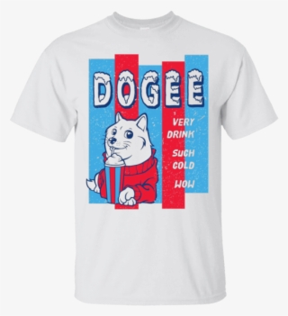 Doge Ice Slushie T-shirt Funny Doge Meme Shirt Https - T-shirt