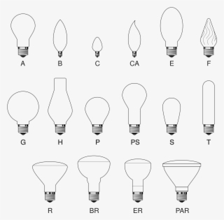 Open - Incandescent Bulb Shapes