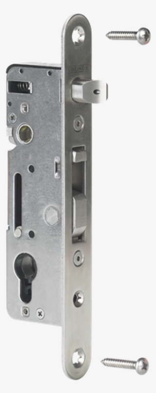 H-metal 8 - Locinox Hybrid Metal Gate Insert Lock - 35mm Backset