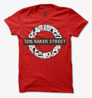 221b Baker Street - Linkin Park Navy Blue T Shirt