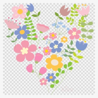 Musical Composition Clipart Floral Design Flower Pattern - Musical Composition
