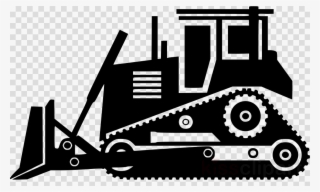 Download Bulldozer Png Clipart Caterpillar Inc - Bulldozer Png Images Black And White
