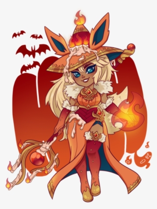 Halloweeveen Is Done Here's All The Eeveelutions As - Cartoon