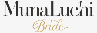 Logomunaluchi Bride - Munaluchi Bride Magazine Logo