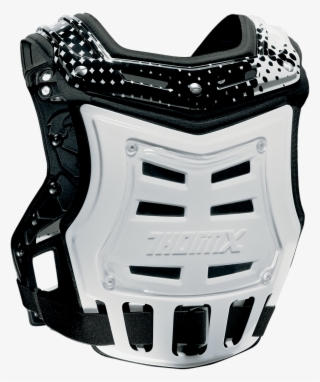 Thor Chest Protector Sentinel White Rear - Thor Brustpanzer Sentinel Ce