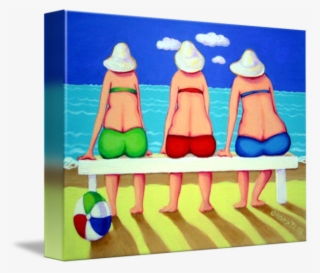 "wave Watch Funny Women Beach Seashore" By Rebecca