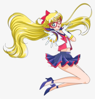 Sailor Venus, Sailor Moon, Sailor Scouts, Moon Illustration, - Sailor V