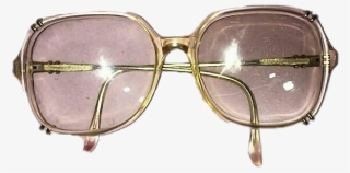 Purple Gold Sunglasses Polyvore Moodboard Filler - Sunglasses