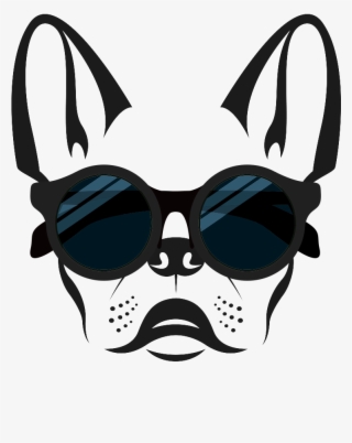 Sunglass - Nyc - French Bulldog Face Outline