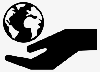 Graphic Library Library World On A Hand Png Icon Free