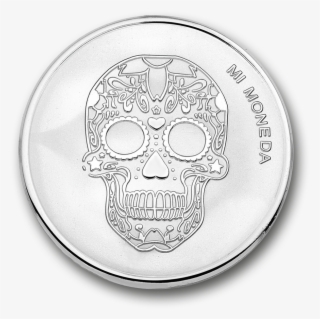 Skull & Fire Silver Plated - Mon-sku-01-m