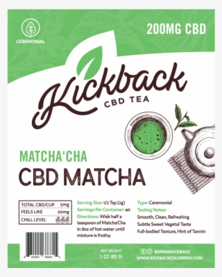 Cbd Matcha Tea - Tea