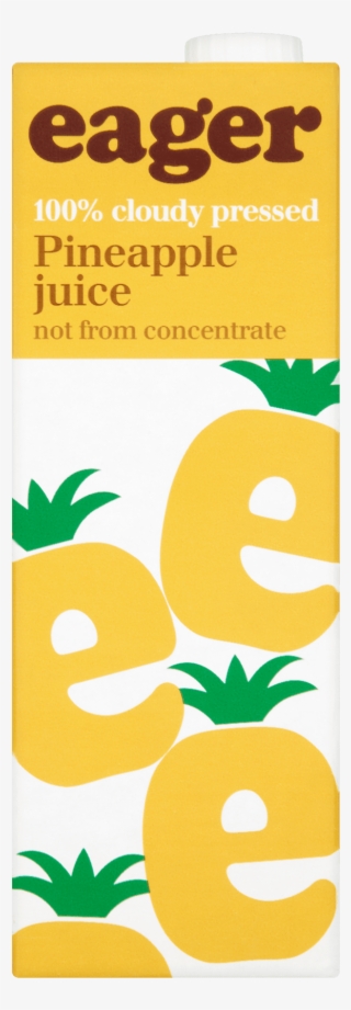 Pineapple Juice - Eager Drinks Pineapple Juice 1 Litre Carton