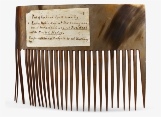 Martha Washington's Hair Comb - Hair