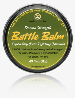 Demon Strength Pain Relief Battle Balm All-natural