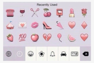 Pastel Pink Texts Emoji Sayings - Pastel Aesthetic Emoji Combo
