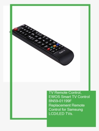 Tv Remote Control, Ewos Smart Tv Control Bn59-01199f - Electronics