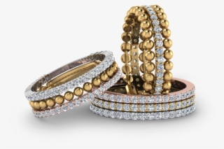 Stackable Rings And Bands - Stacked Rings Png