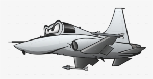 Small Fighter Jet Airplane - Fighter Jet Cartoon