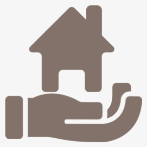 Real Estate On Hand Icon