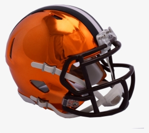 Cleveland Browns Helmet Png - Nfl Chrome Helmets 2018