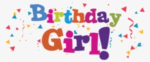Birthday Girl Png - Its My Birthday Clipart
