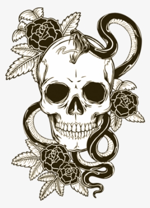 Cosas Para Photoscape - Skeleton Head Tattoo Designs