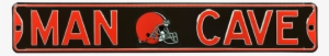 Cleveland Browns “man Cave” Authentic Street Sign - Man Cave Arizona Cardinals Steel Sign Wall Sign 36
