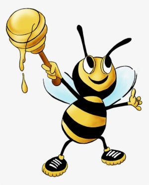 Honey Bee, Bee, Honey, Animal, Insect, Yellow, Nectar - Bee And Honey Clipart