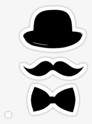 Images Of Mustache And Template Leseriail - Cartoon Black Bow Tie