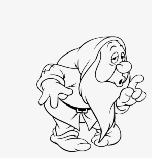 Drawing Snow White And The Seven Dwarfs 44 - Coloring Pages Of Disney Seven Dwarfs