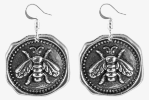 Honey Bee Earrings - Earrings | Honey Bee0.75 Inch Diameter