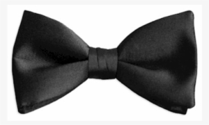 Blackbowtie Hasbel - Tieguys Black Silk Pre-tied Bow Tie