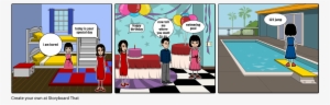 Birthday Girl - Cartoon