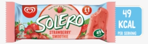 Solero Strawberry Smoothie - Eskimo Eis Solero Strawberry