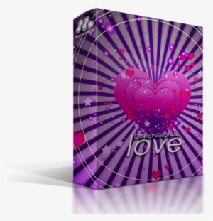 Edgy Digital Animated Hearts - Dimensional Love