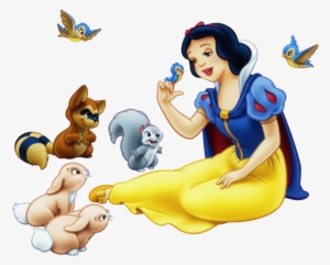Snow White Magic Mirror Seven Dwarfs Dopey Clip Art - Disney Birds Snow White