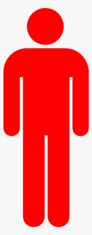 Red Clipart Person - Man Clipart Red